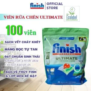 Dishwasher tablet Finish Ultimate eco 100