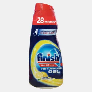 Gel Finish All in 1 max cho máy rửa bát - Chai 700ml hương chanh